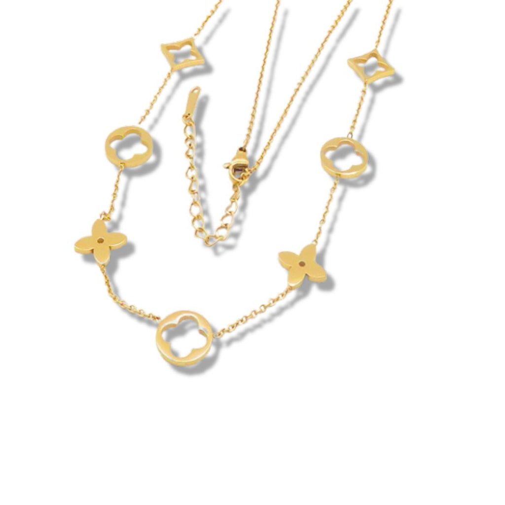 waterproof gold jewellery necklace