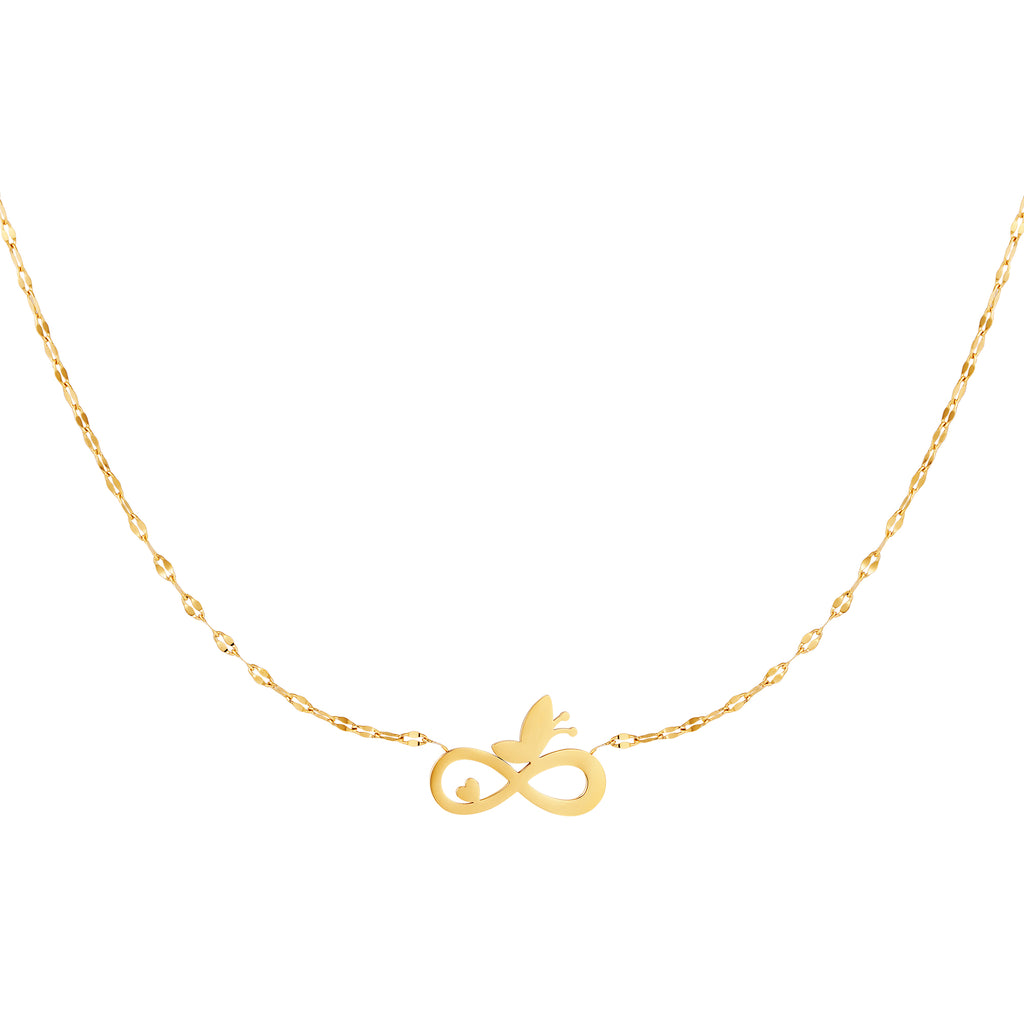 Dainty Infinity Necklace | Waterpoof and sweatproof
